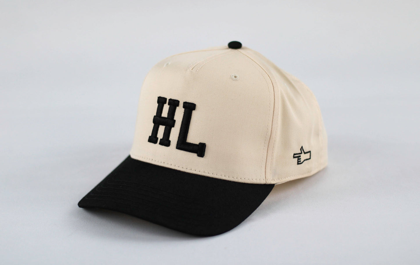 CLASSIC HL SNAPBACK HAT - BLACK & CRÉME