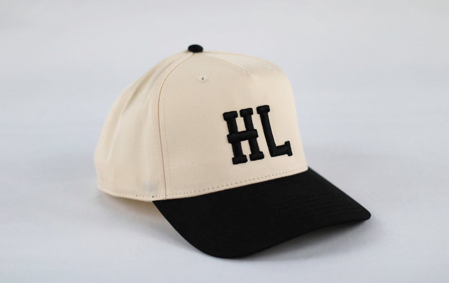 CLASSIC HL SNAPBACK HAT - BLACK & CRÉME