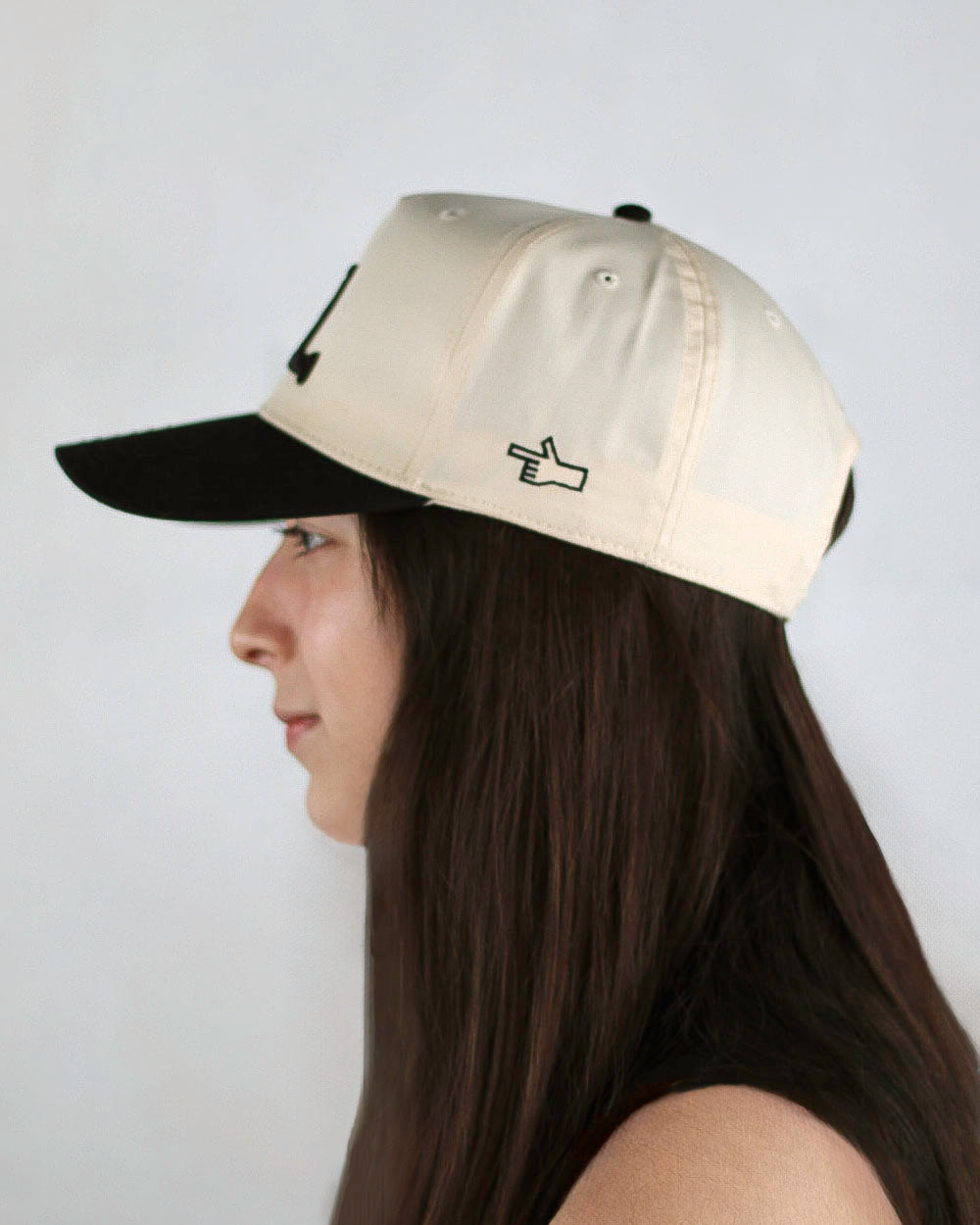 CLASSIC HL SNAPBACK HAT - BLACK & CRÉME